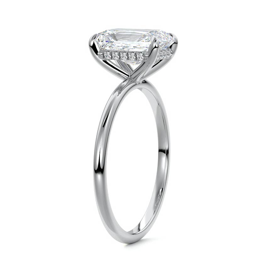 Julia 1.75 Carat D Colour Diamond Ring 18K - Raphana Jewellery