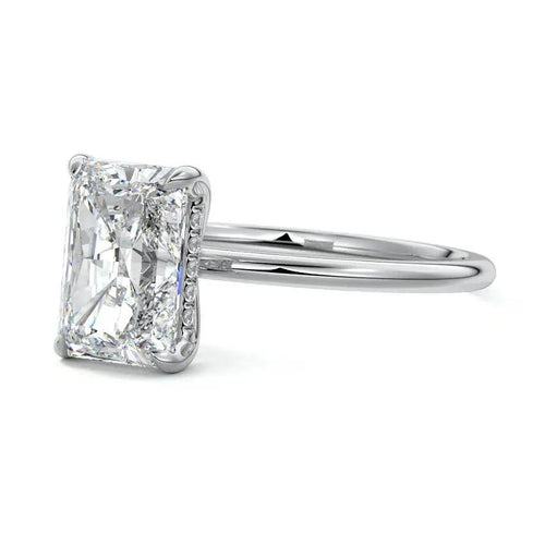 Julia 1.75 Carat D Colour Diamond Ring 18K - Raphana Jewellery