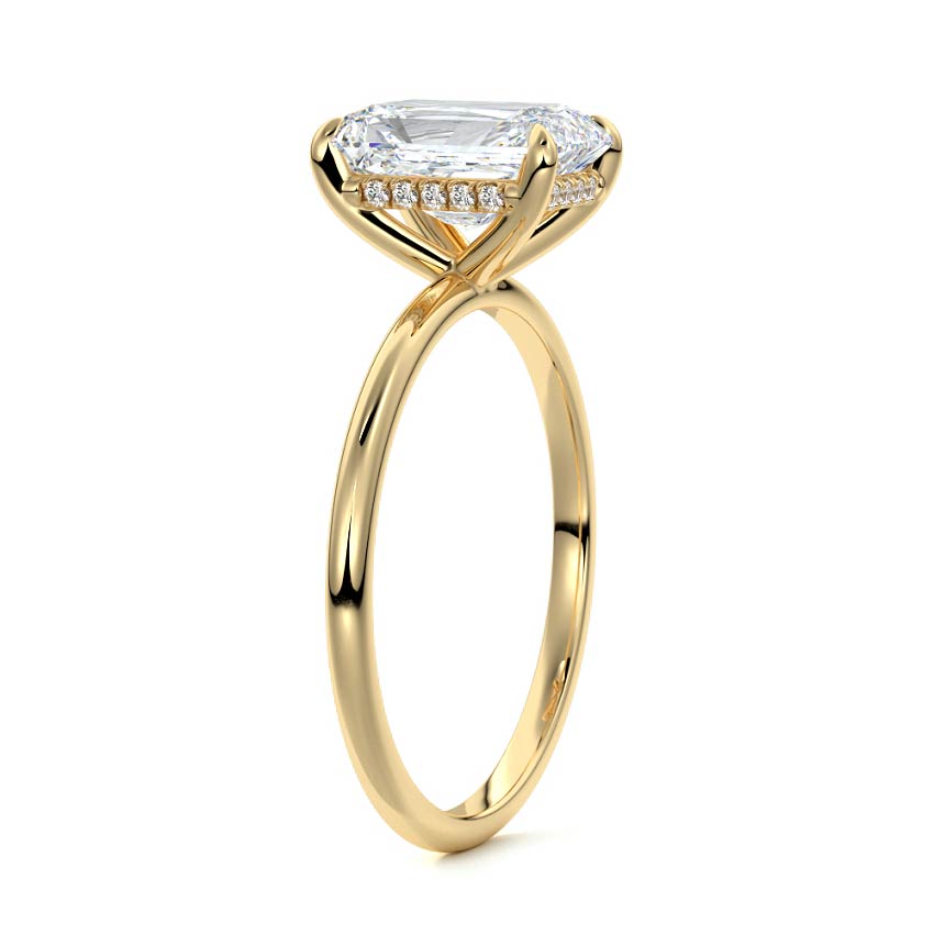Julia 1.75 Carat D Colour Diamond Ring 18K - Raphana Jewellery