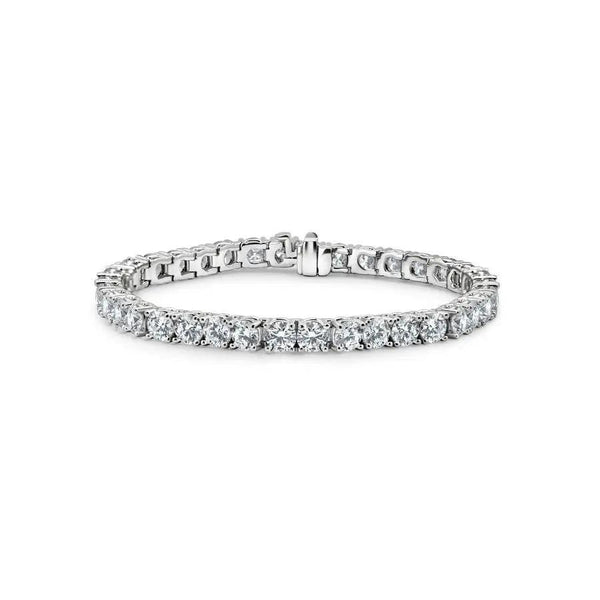 15 Carat Diamond Tennis Bracelet Lab Diamond