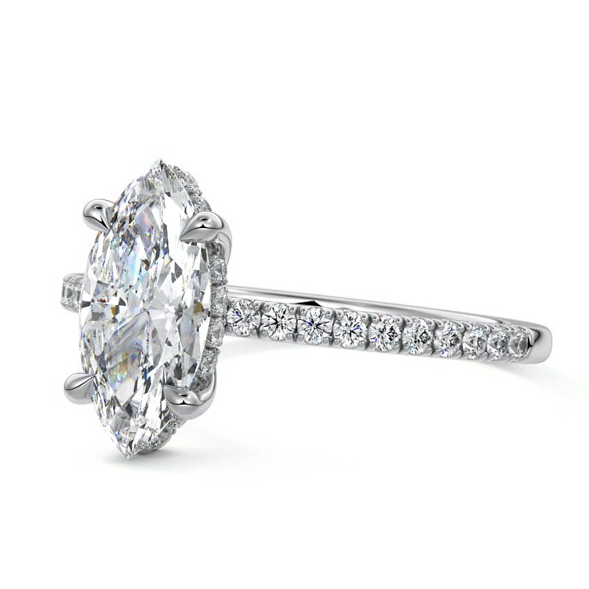 Majesty Lab-Grown Diamond Marquise Ring - Raphana Jewellery