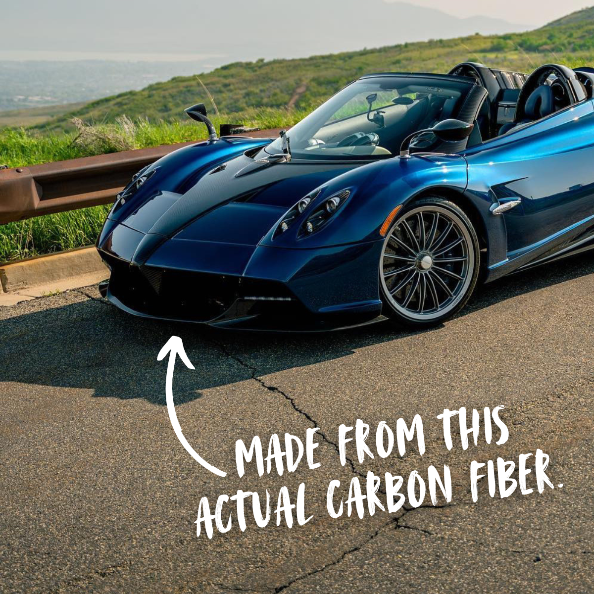 Alpine XV - 10K Gold Signet Wedding Ring with Supercar Ron Authentic Hypercar Carbon Fiber Inlay - view 4 - Nura Lab