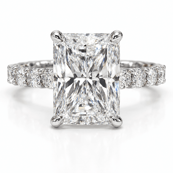 Paige - Lab-Grown Diamond U-Pavé Band