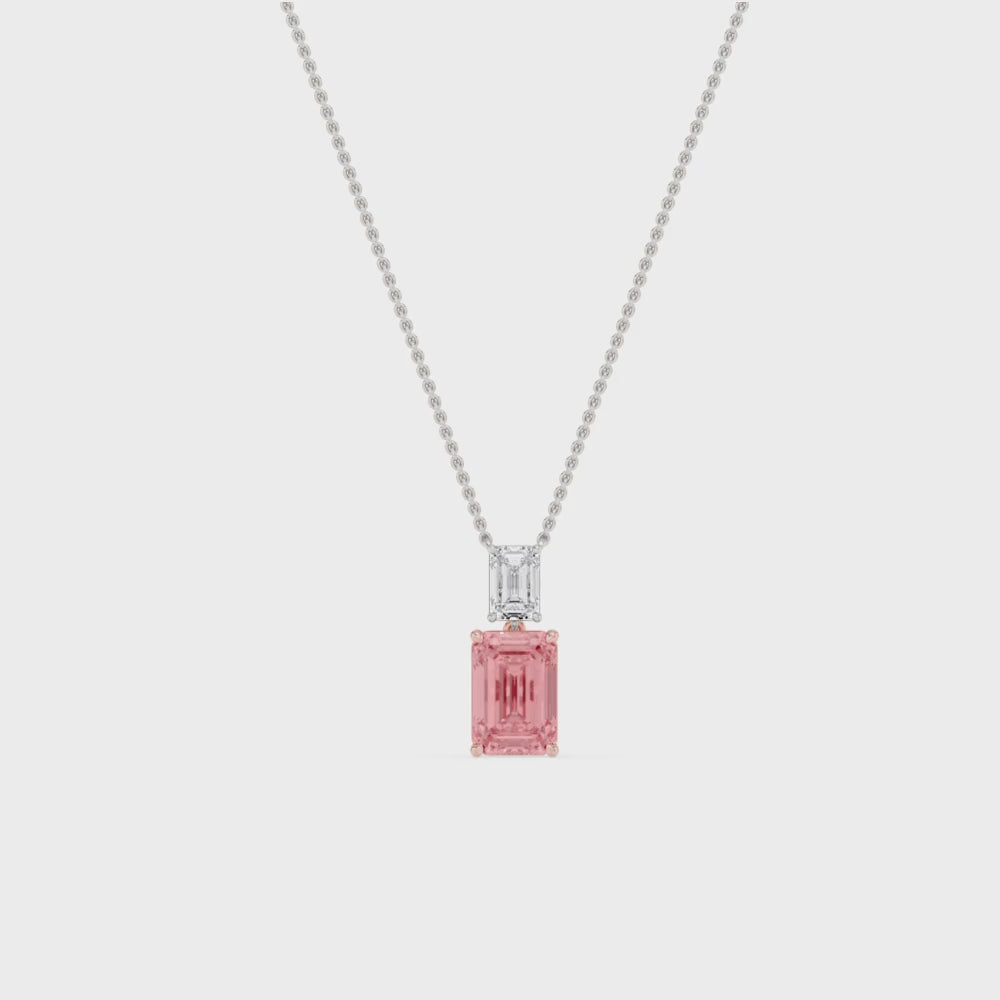 Delphine Pearl pendant video