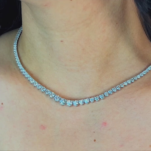 15 CT Riviera Necklace.