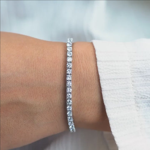7 Carat Diamond Tennis Bracelet.