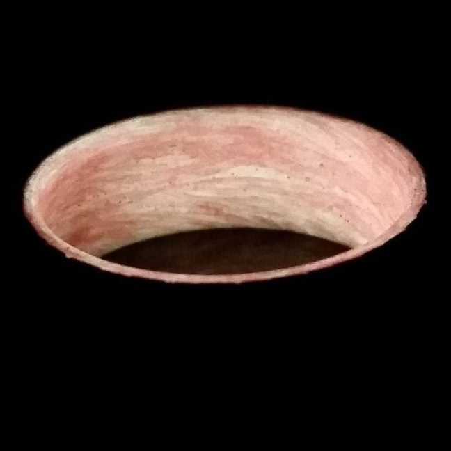 Achilles XIV - Carbon Fiber Men's Wedding Ring with Red Glow Sleeve - view 5 - Nura Lab