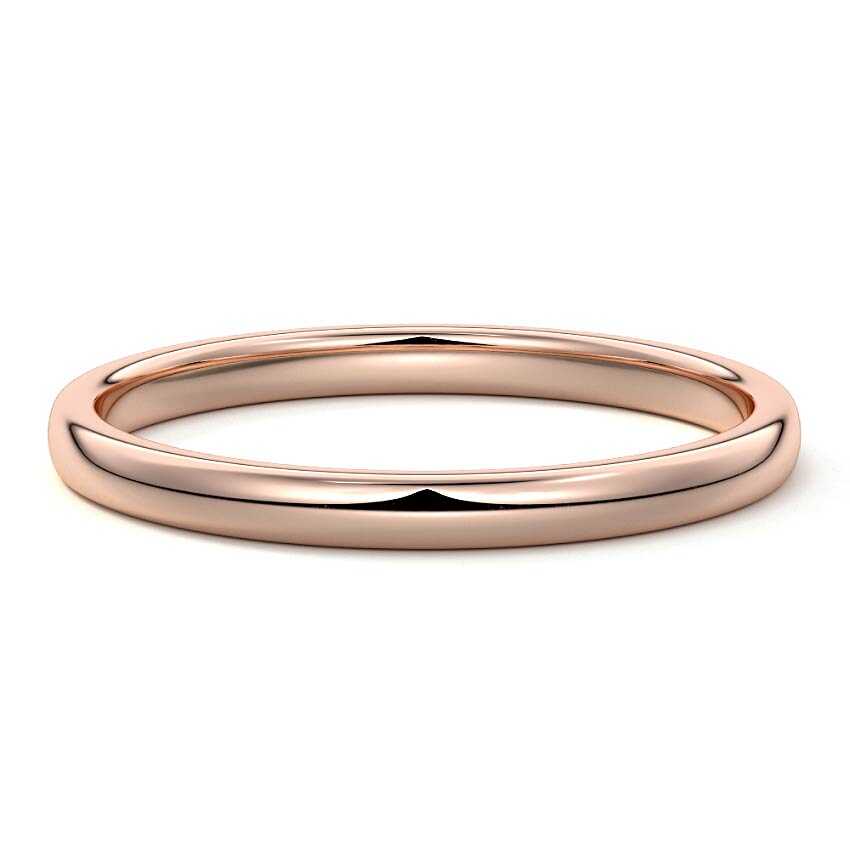 Rose gold minimalist ring NZ