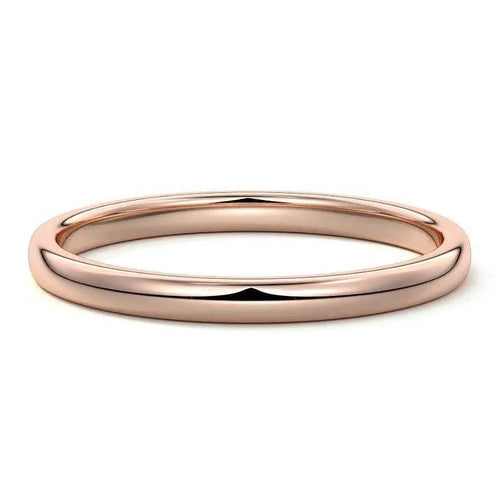 Rose gold minimalist ring NZ