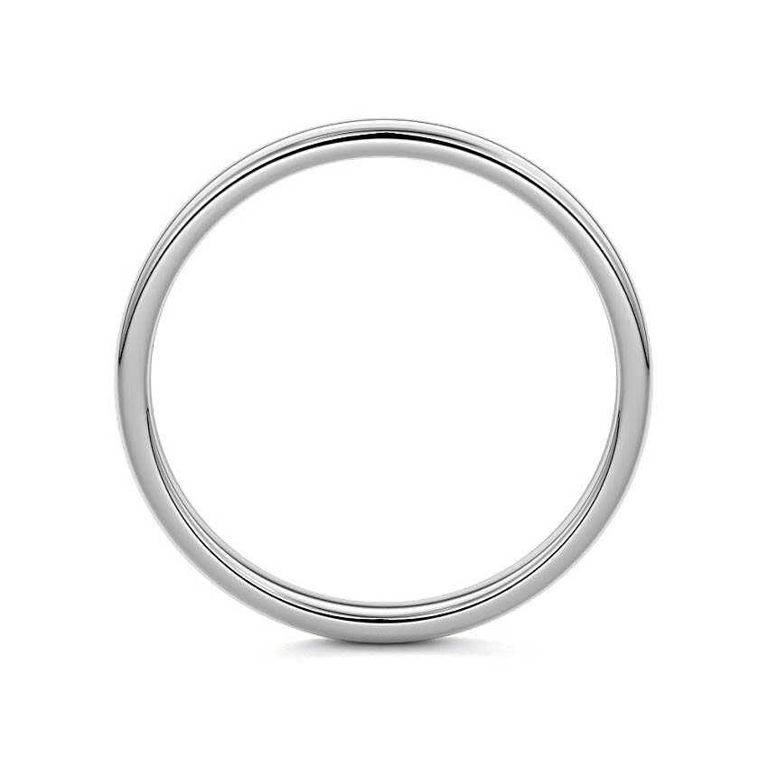 Platinum plain band men’s wedding ring NZ