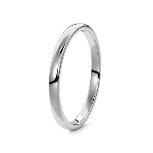 Eufy - Classic Plain Band - Yellow, Rose, White Gold & Platinum Raphana Jewellery