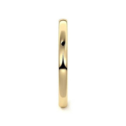 Eufy - Classic Plain Band - Yellow, Rose, White Gold & Platinum Raphana Jewellery