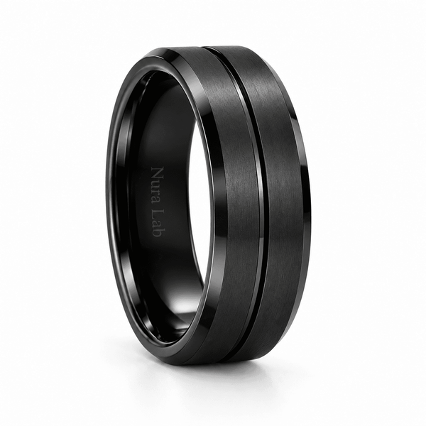Tonho - Black Titanium Men’s Wedding Ring