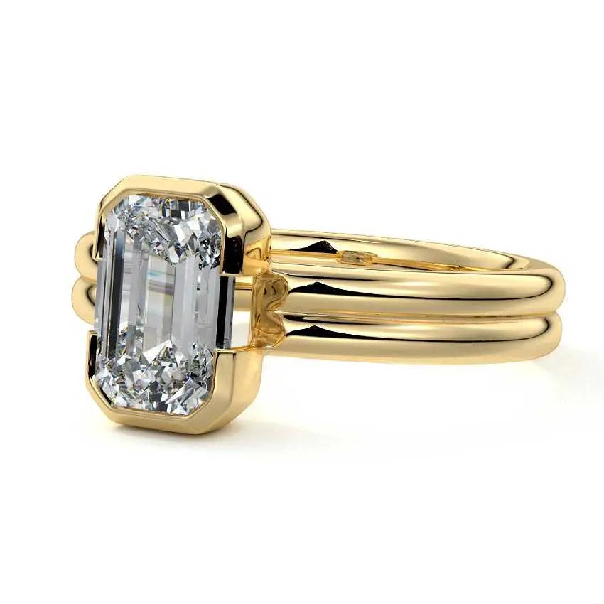 Paola - Double Solitaire Engagement Ring