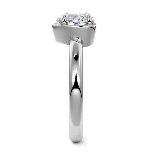 Shayenne - Heart Shape Bezel Lab Grown Diamond Engagement Ring Raphana Jewellery